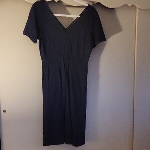 Boden Navy Midi Dress